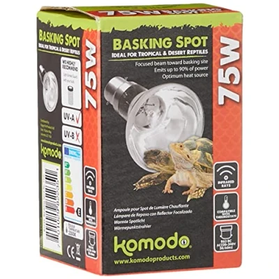 Image of Komodo 75 Watt Basking Spot Bulb, color may vary