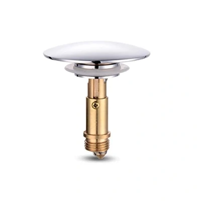 Image of YDHfdc Adjustable Sink Drain Plug Stopper Pop Up Click Clack Sprung Component Replacement for Bathroom Wash Basin Faucet Vessel Vanity