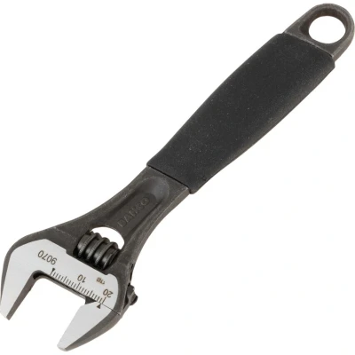Image of Bahco 9070 Black Ergo Adj Wrench 6IN