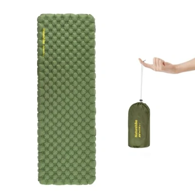 Image of Naturehike 4.6 R Cold Value Camping Sleeping Pad, 4 Season, Ultralight, Self Inflating, Durable, with Inflation Bag