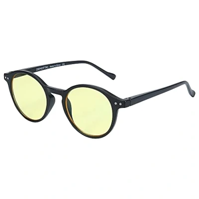 Image of ZENOTTIC Night Driving Glasses Vision Sunglasses Anti Glare Rainy Safe HD Outdoor Eyewear(black)