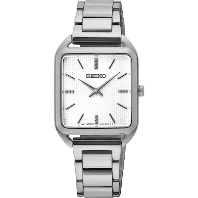 Image of Seiko Women Analog Quartz Watch with Stainless Steel Strap SWR073P1