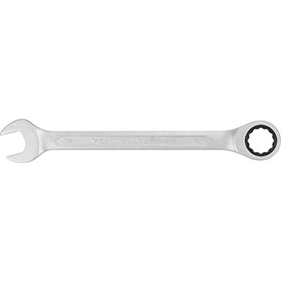 Image of BRILLIANT TOOLS BT013715 Ratchet Ring Spanner, 15 mm [Powered by KS Tools]