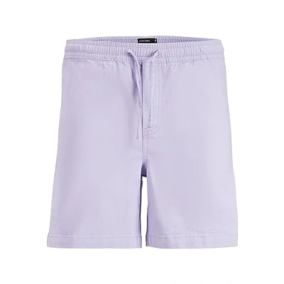 Image of JACK &amp; JONES Men&#039;s Jpstjeff Jjjogger Shorts Lc, Lavender, XL