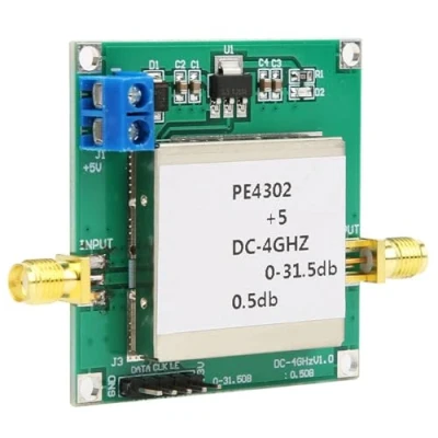 Image of Garosa PE4302 RF Attenuator Module, High Linearity 0.5dB Stepping Digital Program Controlled Module Numerical Control Attenuator,Module