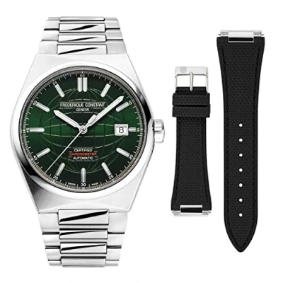 Image of Frederique Constant Frédérique Highlife Automatic Cosc Mens Silver Watch FC 303G3NH6B Stainless Steel (archived) One Size