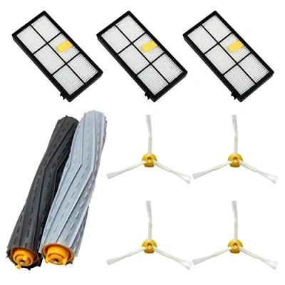 Image of Mirtux Replacement Kit Compatible with Roomba 800 900 Series Pack of Brushes, Extractor and Accessories Vacuum Cleaner 810, 865, 866, 870, 876, 880, 886, 890, 895, 896, 960, 966, 980