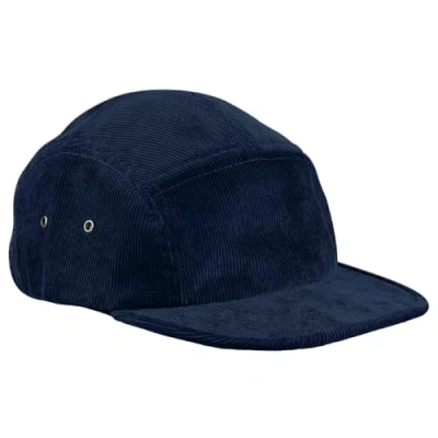 Image of Beechfield EarthAware Organic Cord Camper Baseball Cap, Running Accessories, Sun Hat, Trucker Cap Mens Womens Unisex Hat 100% OCS Cotton