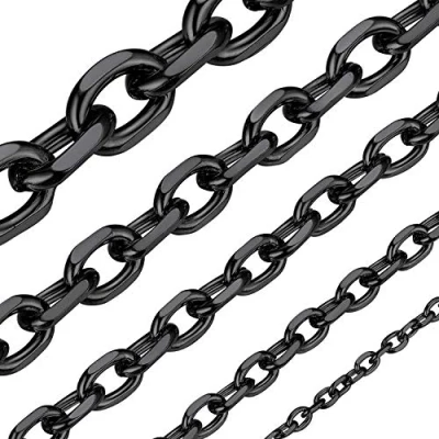 Image of Link Chain Necklace Men Stainless Steel