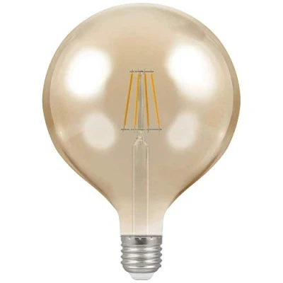 Image of Crompton LED Globe G125 Filament Antique 7.5W Dimmable 2200K ES E27