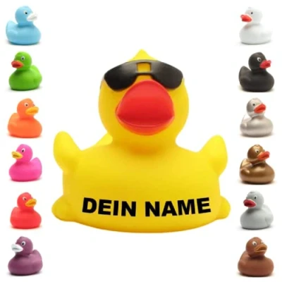 Image of Rubber Duck Personalised (Sunglasses Duck)