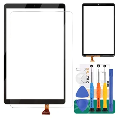 Image of For Samsung Galaxy Tab A 10.1 2019 Screen Replacement SM T515, T510 Touch T515 Touchscreen Panel Sensor Digitizer (Black)