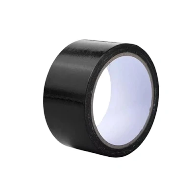 Image of Abacus Range Gaffer Tape Black 50mm x 10m Strong Duct Heavy Duty Cloth Tape, Super Sticky Adhesive Waterproof Multipurpose