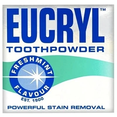 Image of 12 x Eucryl Toothpowder Freshmint Flavour 50g