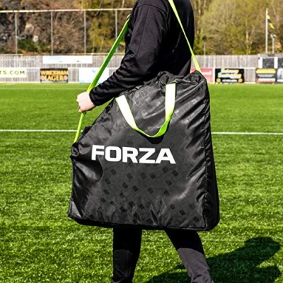 Image of FORZA Football Top Bin Carry Bag Goal Target Lightweight + Woven Shoulder Straps Capacity: 2x Corner Targets Strong Touch Fastening