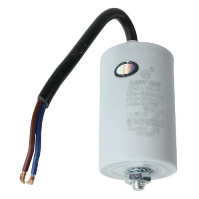 Image of First4spares Universal Microfarad Start Run Motor Capacitor MFD 30UF Flying Lead Cable Connector (400V, 450V, 500V)