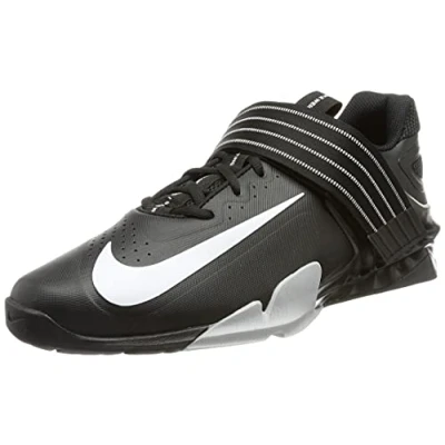 Image of Nike Performance Savaleos Unisex Training shoe, Size: 11.5, Black/white/grey fog/laser orange Synthetics/textile