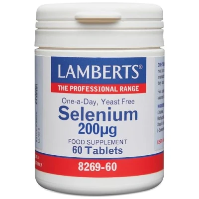 Image of Lamberts Selenium 200mcg 60 Tablets
