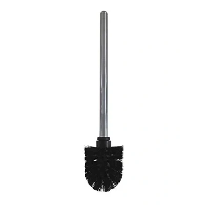 Image of Tiger Universal Toilet Brush, Stainless Steel, Black, 7.7 x 37.6 cm