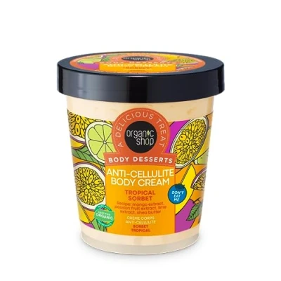 Image of Organic Shop Body Desserts Anti Cellulite Cream Tropical Sorbet, 450 ml