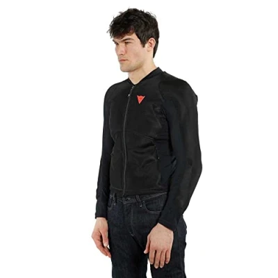Image of Dainese Pro Armor Safety Jacket 2.0, Motorbike Protective Armour Vest, Black/Black, XS