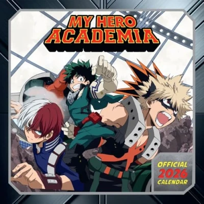 Image of My Hero Academia Calendar 2026