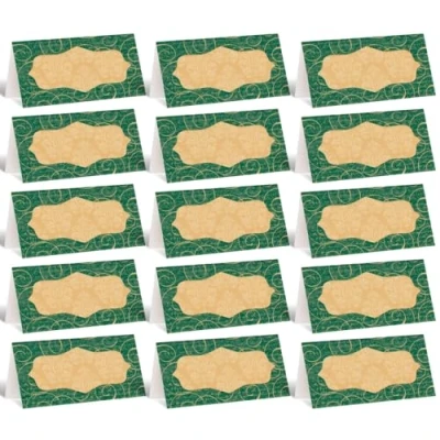 Image of Unique Party 46769 Elegant Christmas Place Cards, Pack of 16