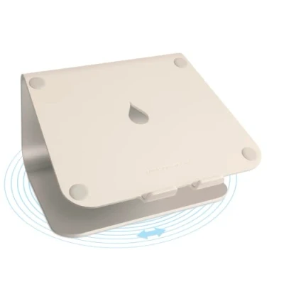 Image of Rain Design mStand360 Laptop Stand w/Swivel Base Starlight