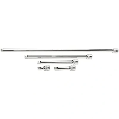Image of Draper Extension Bar Set, 3/8&quot; Sq. Dr., Polished Chrome (5 Piece)