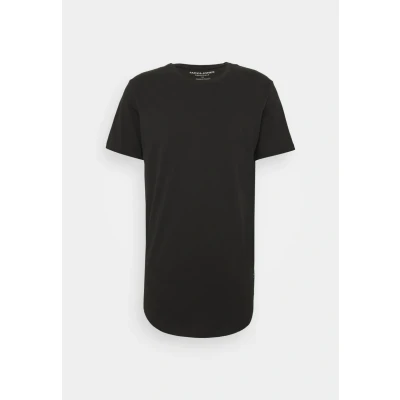 Image of Jack &amp; Jones Jjenoa TEE CREW NECK Basic Tshirt, Men&#039;s, Size: XS, Black
