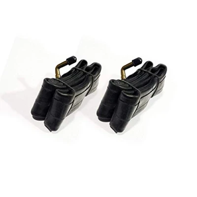 Image of 2x Pram/Kids Bike Inner Tubes 12 ½ x 1.75 2.125 With BENT VALVE Pram Pushchair Etc. 12.5 Inch