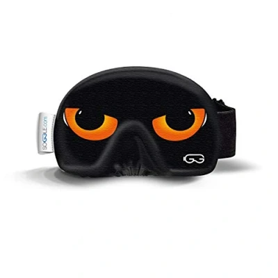 Image of Soggle Ski Goggles Protection, Microfibre Cover (One Size), eyes 01 orange