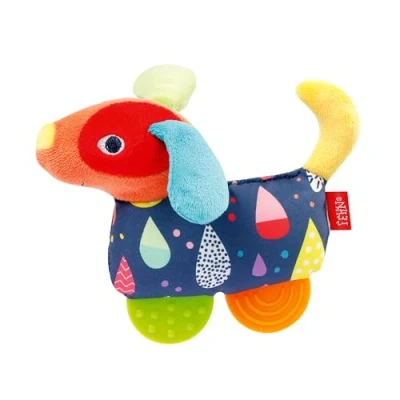 Image of Fehn 055283 Clutching Toy Dog with Teether
