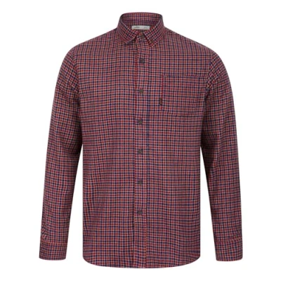 Image of Tokyo Laundry Men&#039;s Checked Cotton Flannel Shirt