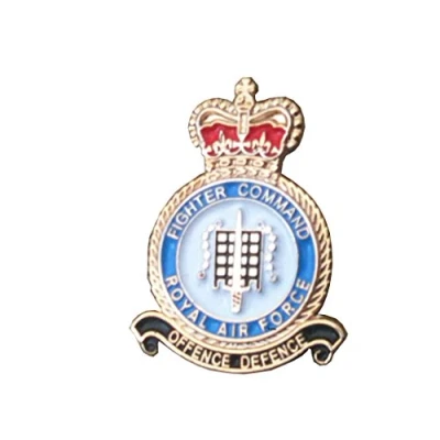 Image of Hunting and Military Store RAF Fighter Command Lapel Pin Royal Air Force Badge