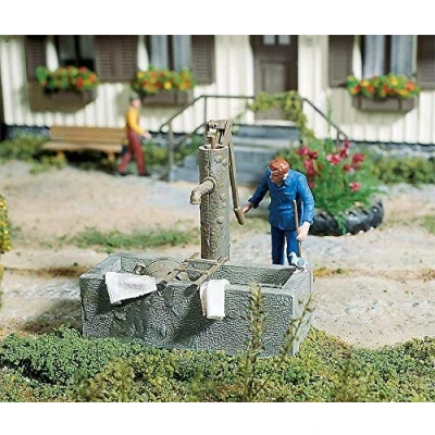 Image of POLA 333212 Pump Fountain with Water Trough, Accessory for Model Railway, Making