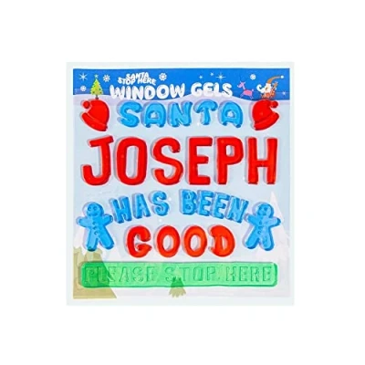 Image of Personalised Window Gels (Joseph)