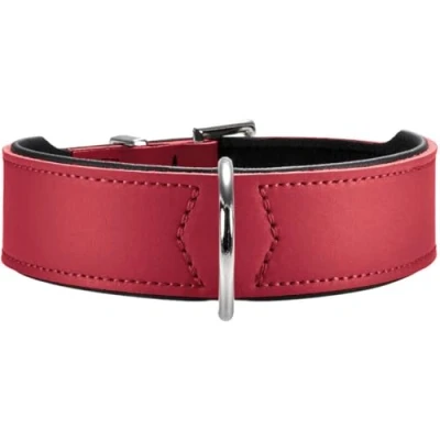 Image of Hunter Hundehalsband Basic, 47 54 cm, red/black