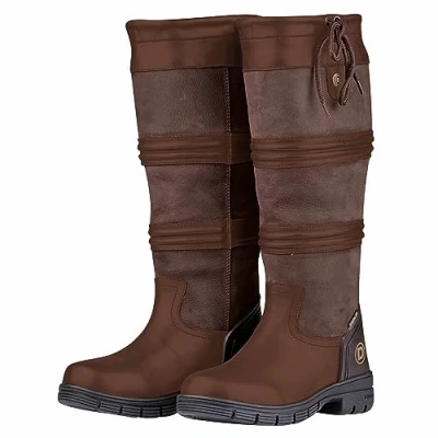 Image of Dublin Womens Husk Boots II Brown Footwear Size UK 6.5