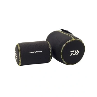 Image of Daiwa Sandstorm Neoprene reel cover for multiplier size large