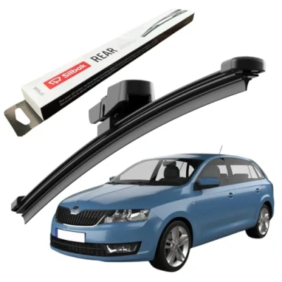 Image of Silbak Rear Windscreen Wiper, fits for SKODA RAPID SPACEBACK (10/2013 ONWARDS) Wiper Blade, 400mm