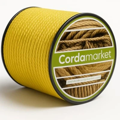 Image of Cordamarket Driza Dyneema Rope, unisex adult, CDMKDYA040025, lemon tree, 25