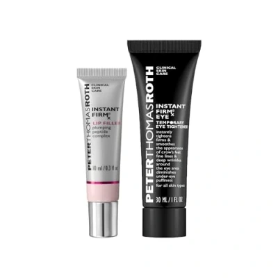 Image of Peter Thomas Roth Instant Firmx Lift &amp; Plump Set Bestselling Eye Tightener Lip Plumper for Lifting , Wrinkle Reduction, Anti Aging, Firming Hydrating Treatment