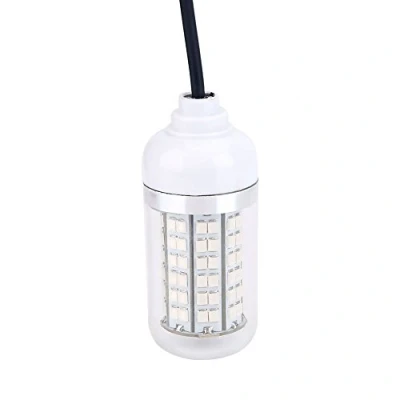 Image of Keenso Underwater Fishing LED Light, 12V Outdoor Submersible Night Boat Light Lamp(Blue) bait