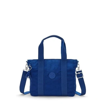 Image of Kipling Unisex&#039;s ASSENI Mini Luggage Messenger Bag, Deep Sky Blue, One Size