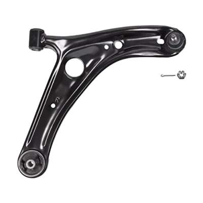 Image of 4806859055 Suspension Arm FEBI BILSTEIN 43047 Front Axle Right, Lower Control Sheet Steel TOYOTA: Yaris I Hatchback, Verso
