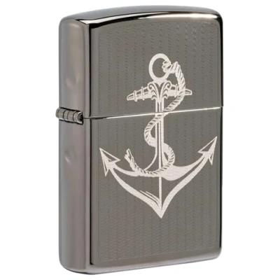 Image of Zippo Lighter, Black Ice, One Size