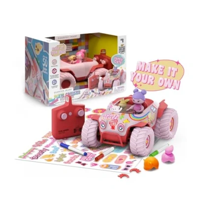 Image of Sharper Image Remote Control Car Cars, Customisable Toy, Toys, Kids RC Cars Pixie Cruiser Doodle