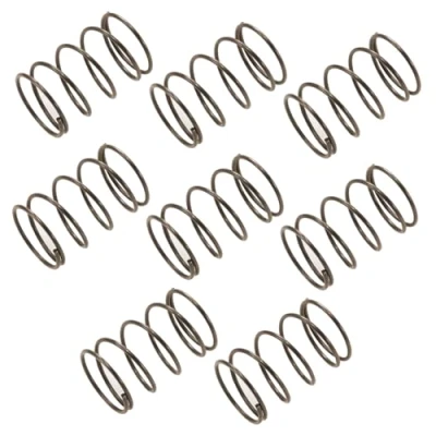 Image of sourcingmap Compression Spring 1.2mm Wire Dia , 20mm OD 30mm Free Length Steel Extension Spring,Black,10Pcs