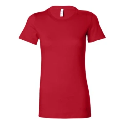Image of Bella Ladies/Womens The Favourite Tee Short Sleeve T Shirt (L) (Red)